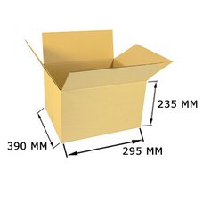 Картонная коробка 390х295х235мм 
