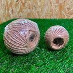 Шпагат джутовый, скрученный d=1,5 мм,30 м, цвет натуральный